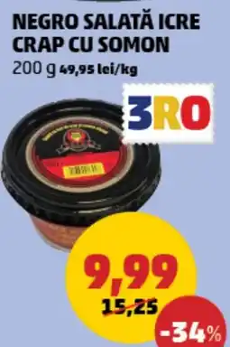 Penny Negro salată icre crap cu somon Ofertă
