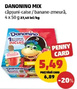 Penny DANONINO MIX căpşuni-caise / banane-zmeură Ofertă