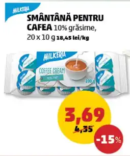 Penny Smântână pentru cafea 10% grăsime Ofertă