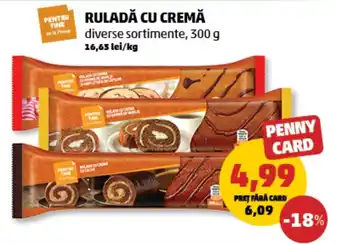 Penny Ruladă cu cremă Ofertă