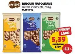 Penny Cafetime rulouri napolitane Ofertă