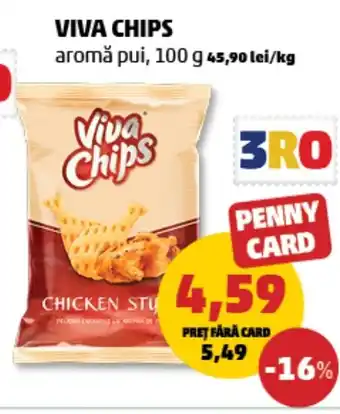 Penny VIVA CHIPS aromă pui Ofertă