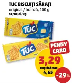Penny TUC BISCUIȚI SĂRAȚI original/ brânză Ofertă