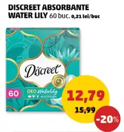 Penny Discreet absorbante water lily Ofertă