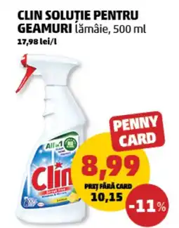 Penny Clin solutie pentru geamuri lămâie Ofertă