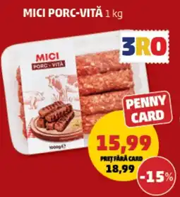 Penny Mici porc-vită Ofertă