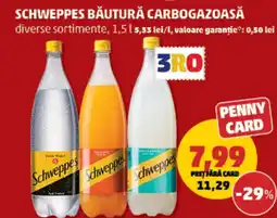 Penny Schweppes băutură carbogazoasă Ofertă