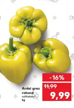 Kaufland Ardei gras rotund Ofertă