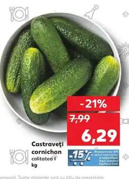 Kaufland Castraveţi cornichon Ofertă