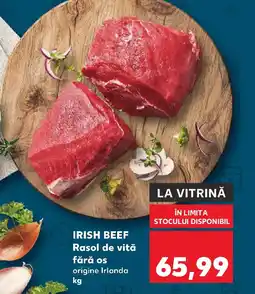 Kaufland IRISH BEEF Rasol de vită fără os Ofertă