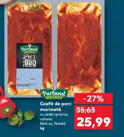 Kaufland Ceafă de porc marinată Ofertă