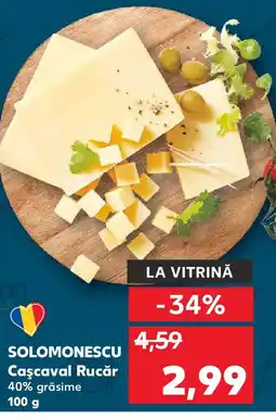 Kaufland SOLOMONESCU Caşcaval Rucăr Ofertă