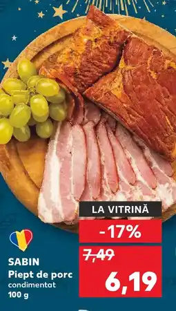 Kaufland SABIN Piept de porc Ofertă