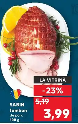 Kaufland SABIN Jambon de porc Ofertă