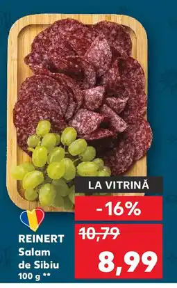 Kaufland REINERT Salam de Sibiu Ofertă