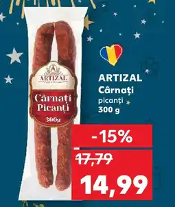 Kaufland ARTIZAL Cârnaţi picanţi Ofertă
