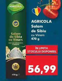 Kaufland AGRICOLA Salam de Sibiu Ofertă