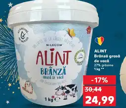 Kaufland ALINT Brânză grasă de vacă Ofertă