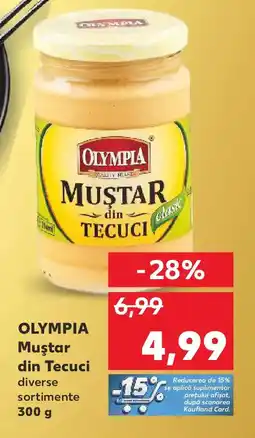Kaufland OLYMPIA Muştar din Tecuci Ofertă