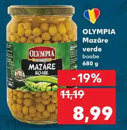Kaufland OLYMPIA Mazăre verde Ofertă
