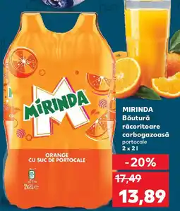 Kaufland MIRINDA Băutură răcoritoare carbogazoasă Ofertă