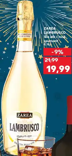 Kaufland ZAREA LAMBRUSCO Vin alb / rosé spumant Ofertă