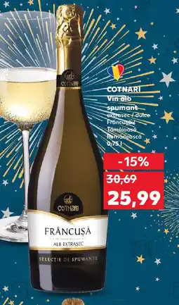 Kaufland COTNARI Vin alb spumant Ofertă
