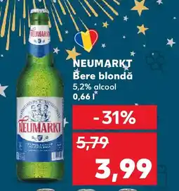 Kaufland NEUMARKT Bere blondă Ofertă