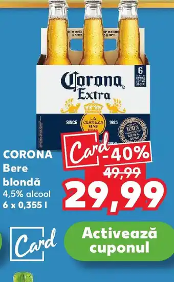 CORONA Bere blondă