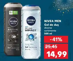 Kaufland NIVEA Men Gel de duş Ofertă