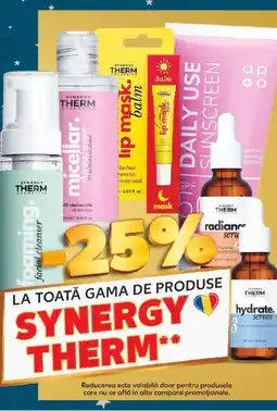 Kaufland La toată gama de produse Synergy Therm Ofertă