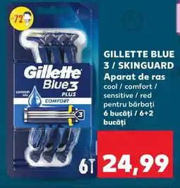 Kaufland GILLETTE Blue 3/ skinguard Aparat de ras Ofertă