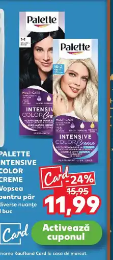 Kaufland Palette Intensive color Color Creme Vopsea pentru păr Ofertă