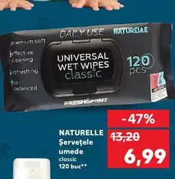 Kaufland NATURELLE Şerveţele umede Ofertă