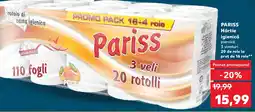 Kaufland PARISS Hârtie igienică Ofertă