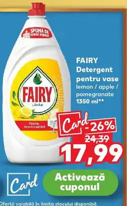 Kaufland FAIRY Detergent pentru vase Ofertă