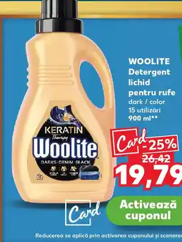 Kaufland WOOLITE Detergent lichid pentru rufe Ofertă