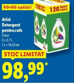 Lidl ARIEL Detergent pentru rufe Ofertă