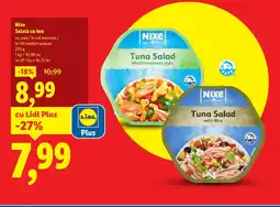 Lidl Nixe Salată cu ton Ofertă