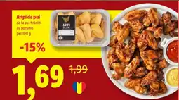 Lidl Aripi de pui Ofertă