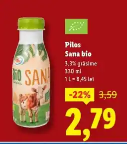 Lidl Pilos Sana bio Ofertă