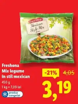 Lidl Freshona Mix legume în stil mexican Ofertă
