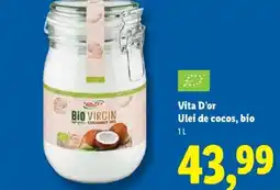 Lidl Vita D'or Ulei de cocos, bio Ofertă