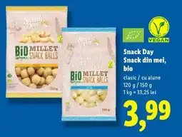 Lidl Snack Day Snack din mei, bio Ofertă