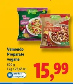 Lidl Vemondo Preparate vegane Ofertă