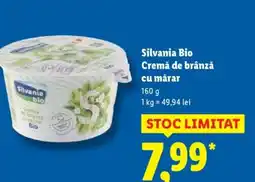 Lidl Silvania Bio Cremă de brânză cu mărar Ofertă
