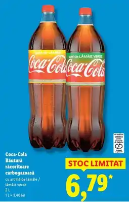 Lidl Coca-Cola Băutură răcoritoare carbogazoasă Ofertă