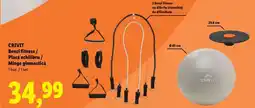 Lidl CRIVIT Benzi fitness / Placă echilibru / Minge gimnastică Ofertă