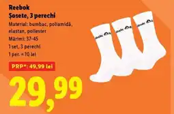 Lidl Reebok Şosete, 3 perechi Ofertă