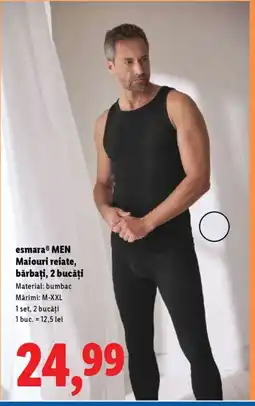 Lidl EsmaraⓇ MEN Maiouri reiate, bărbați, 2 bucăți Ofertă